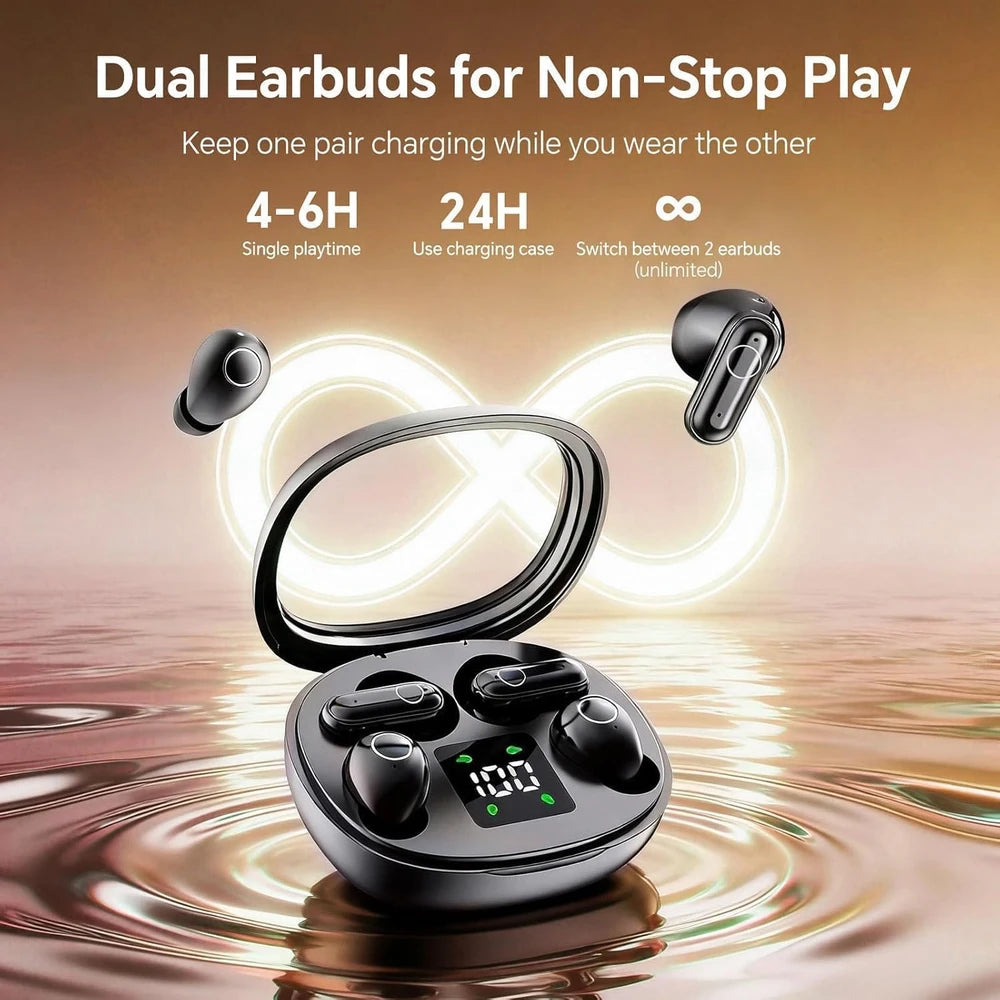 Sleep Better Anywhere — Ultra-Thin Earbuds for Side Sleepers