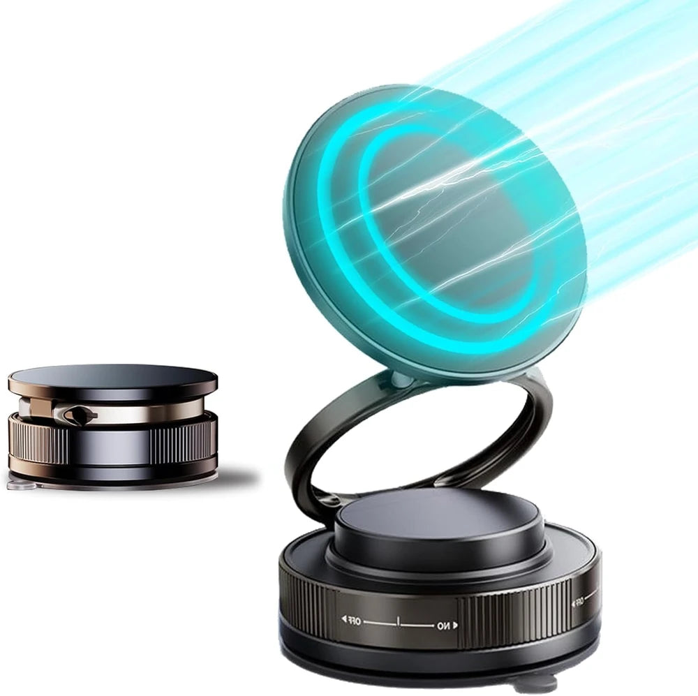 Vacuum Magnetic Car Phone Holder