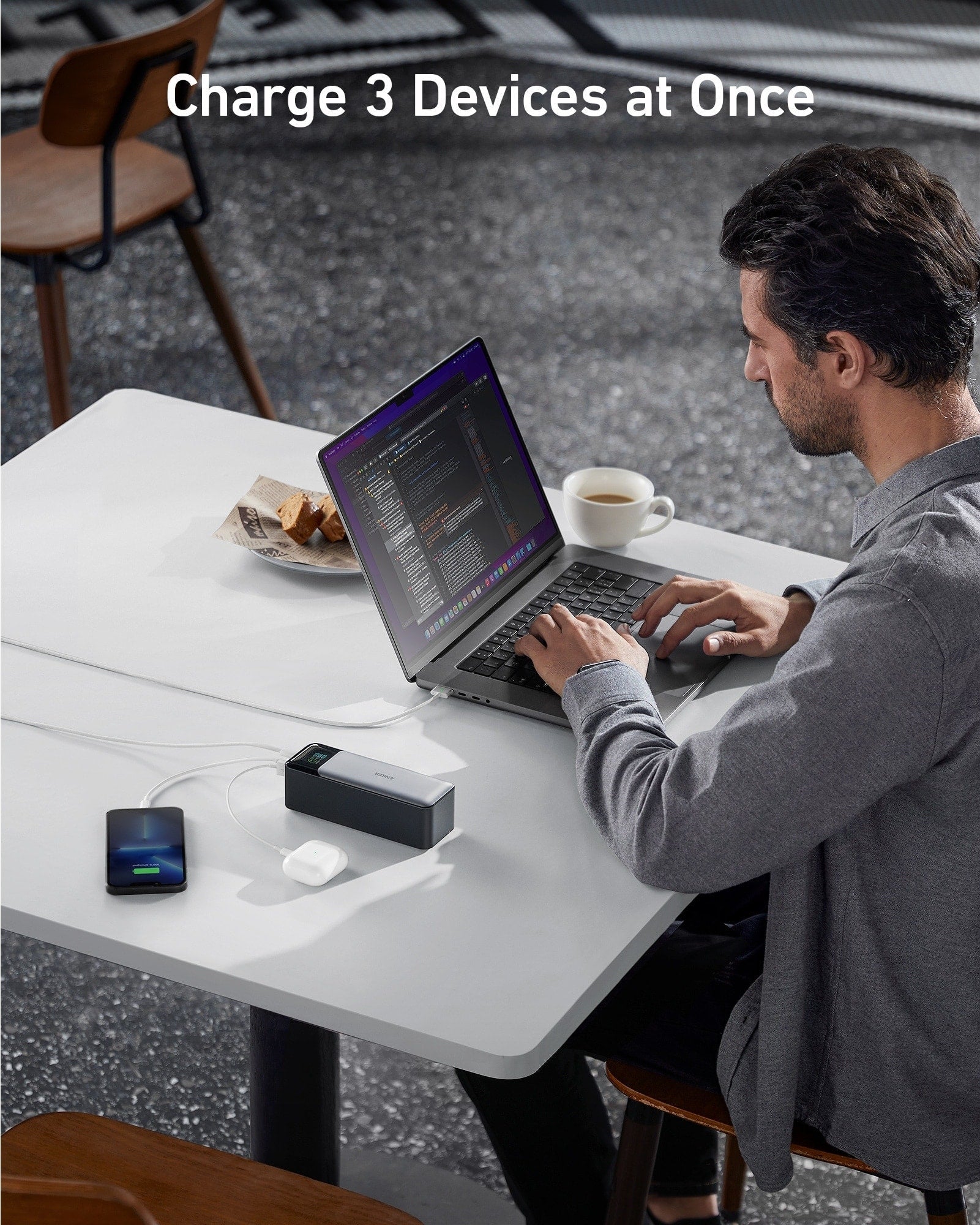 Anker 737 Power Bank (PowerCore 24K) – 140W Fast Charging, 24000mAh