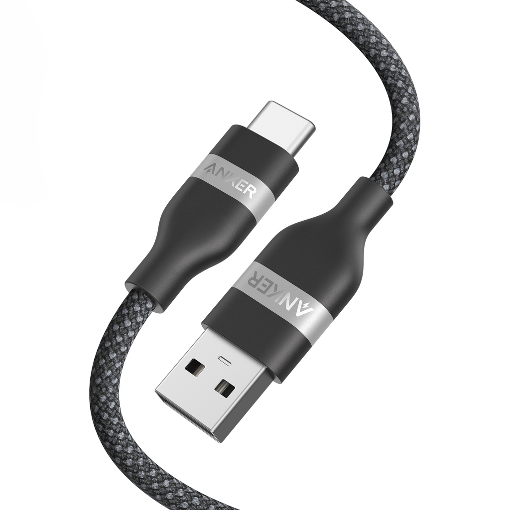 Anker USB-A to USB-C Cable – Upcycled Braided, 10-Year Durability (3ft / 6ft)