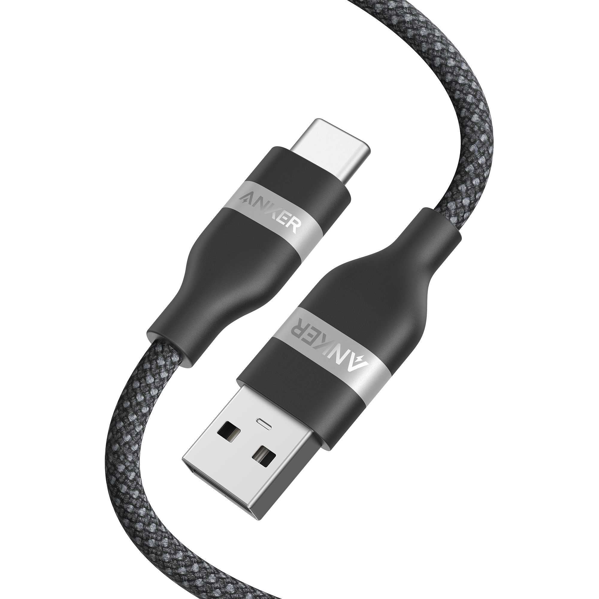 Anker USB-A to USB-C Cable – Upcycled Braided, 10-Year Durability (3ft / 6ft)