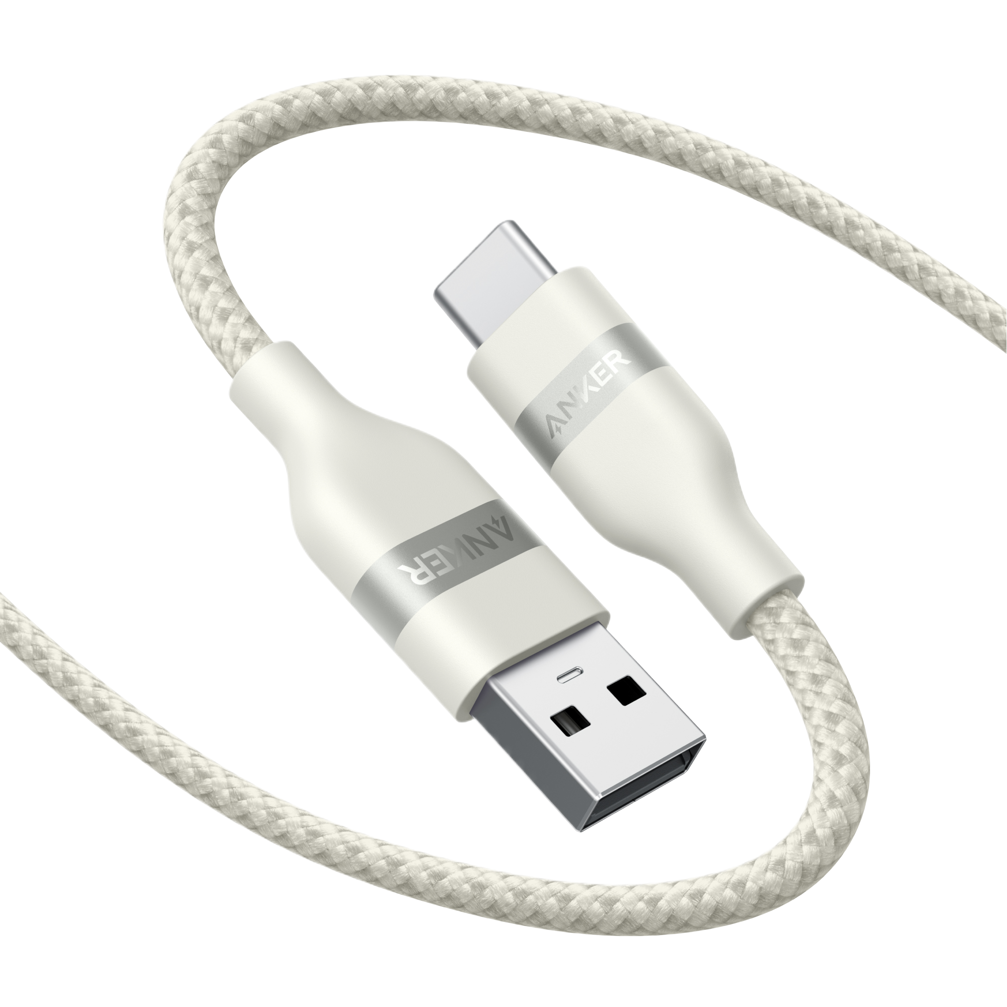 Anker USB-A to USB-C Cable – Upcycled Braided, 10-Year Durability (3ft / 6ft)