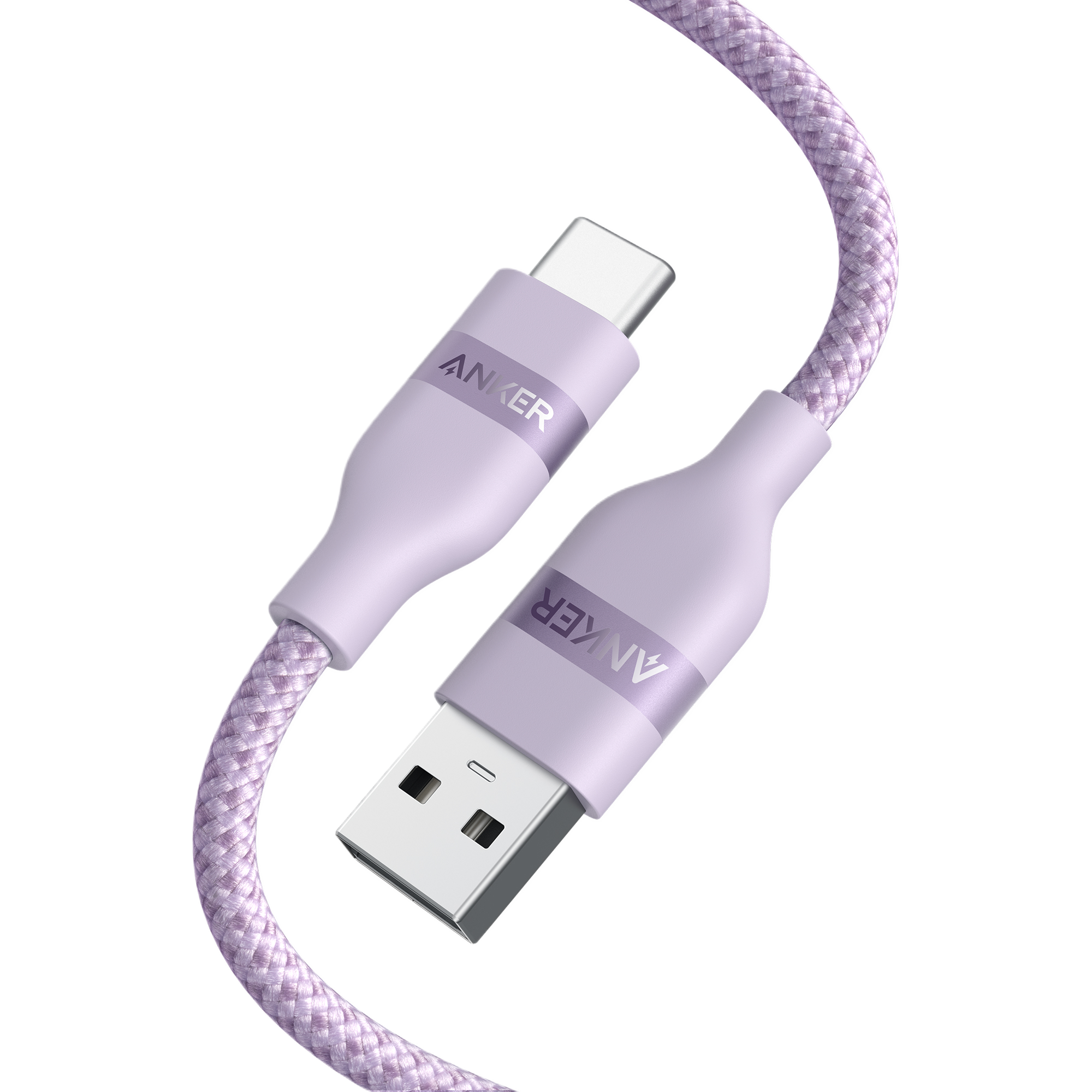 Anker USB-A to USB-C Cable – Upcycled Braided, 10-Year Durability (3ft / 6ft)