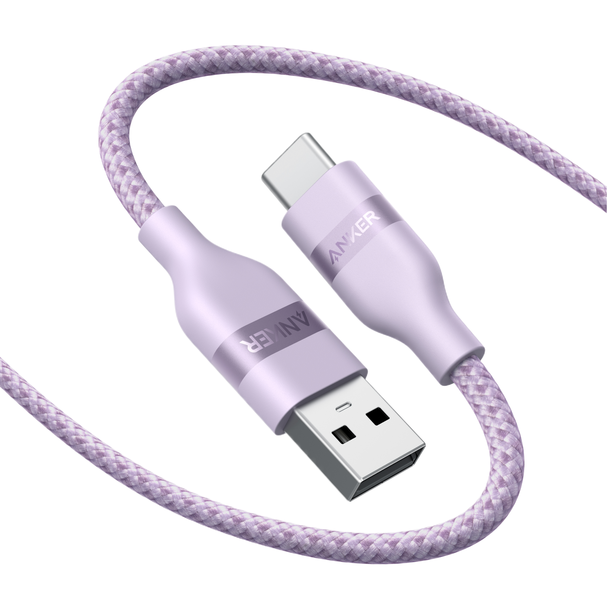 Anker USB-A to USB-C Cable – Upcycled Braided, 10-Year Durability (3ft / 6ft)