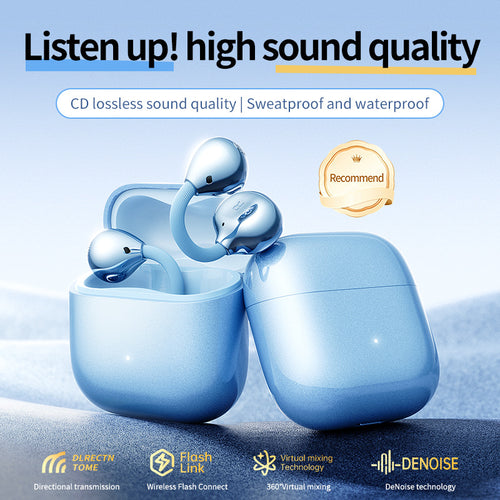 M169 Cross-Border Popular Clip-On Earphones High-Quality Low-Latency Private Model Wireless Bluetooth Earphones